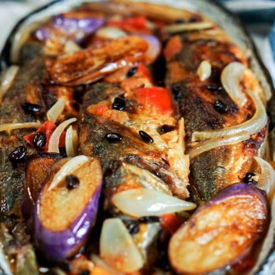 Fish in Black Beans Sauce