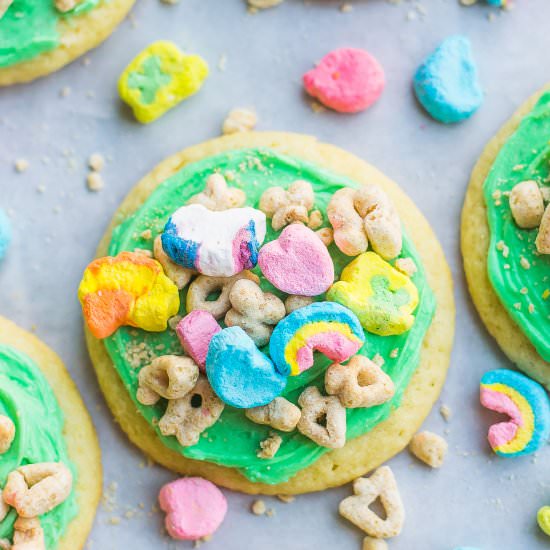 Lucky Charms Cookies