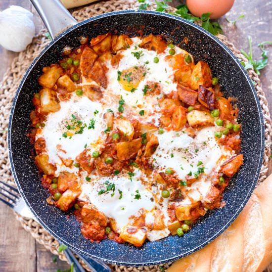 Spanish Flamenco Eggs