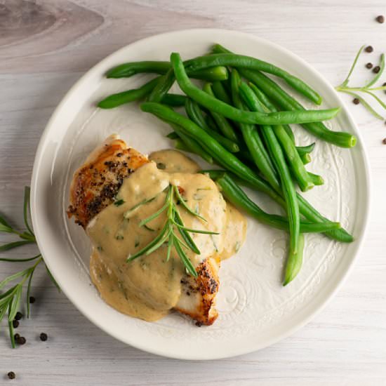 Rosemary Peppercorn Chicken!