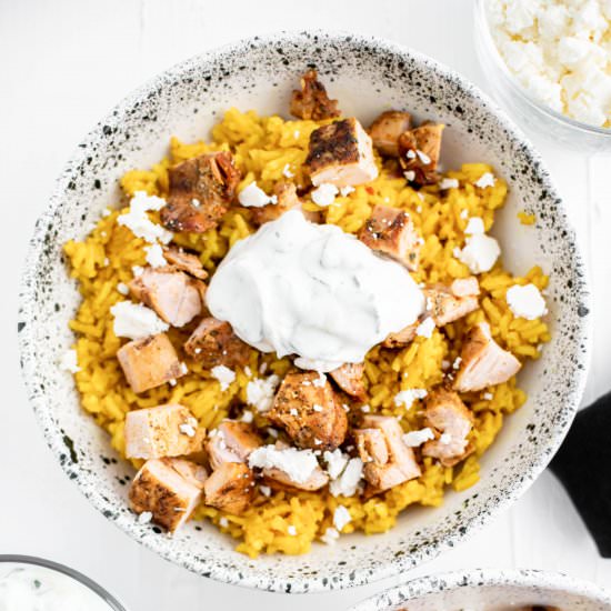 Chicken Shawarma Bowls