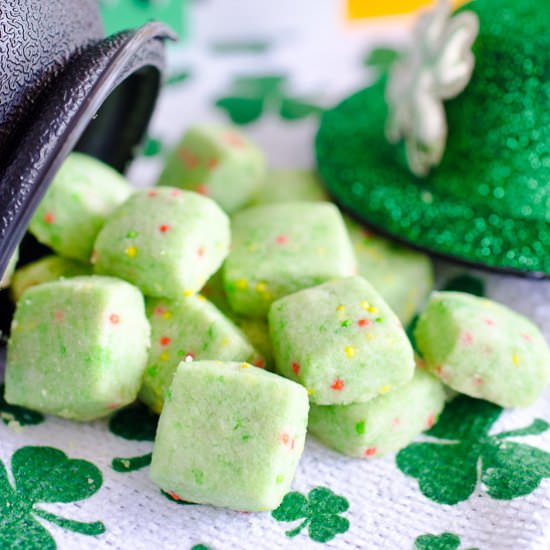 Leprechaun Cookie Bites