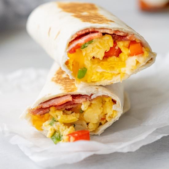 Frozen Breakfast Burritos