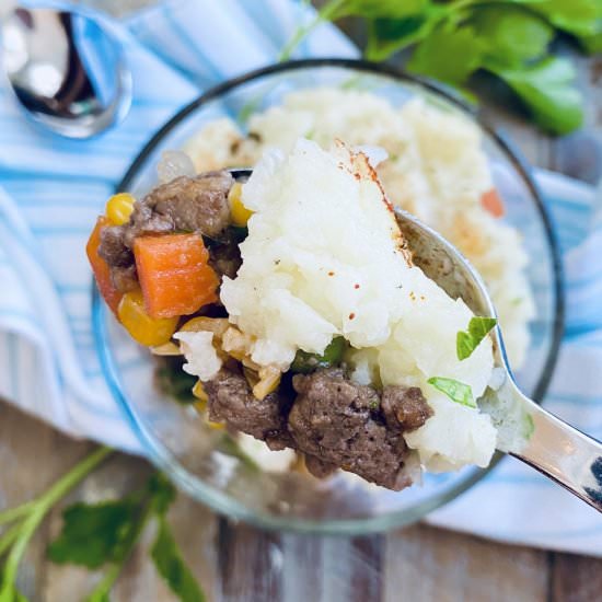Ground Turkey Shepherd’s Pie