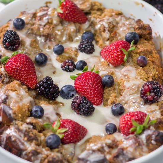 Bagel French Toast Casserole