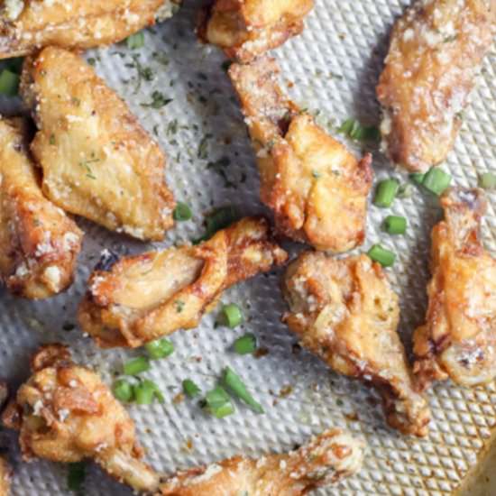 Air Fryer Garlic Parmesan Chicken W