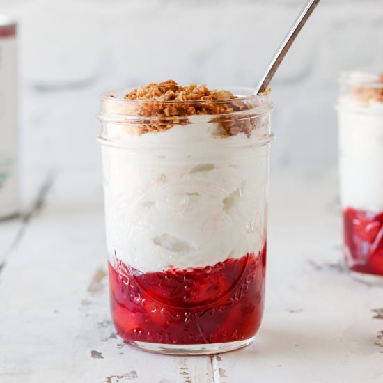 Cherry Pie Greek Yogurt Parfait