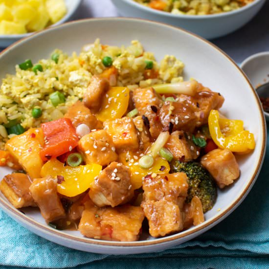 Sweet and Sour Tofu