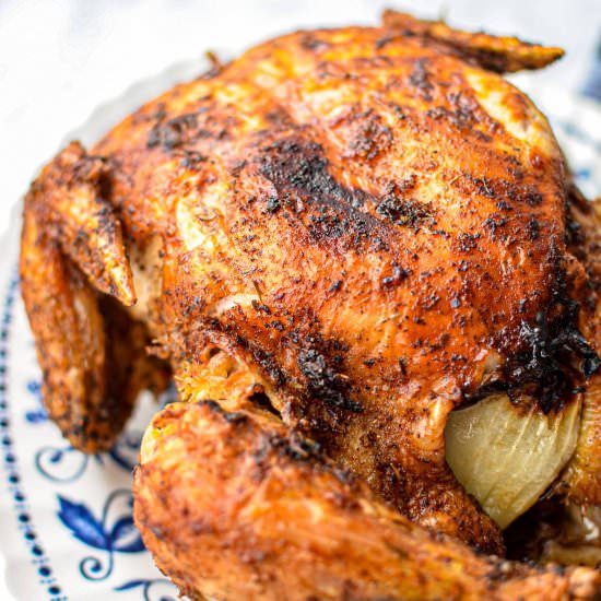 Air Fryer Whole Chicken
