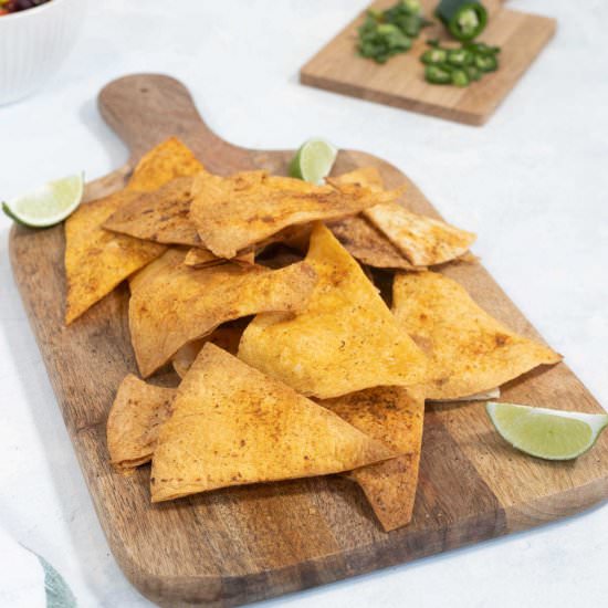 Air Fryer Tortilla Chips