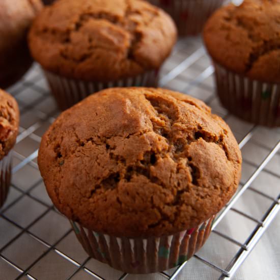 Sweet Potato and Cinnamon Muffins
