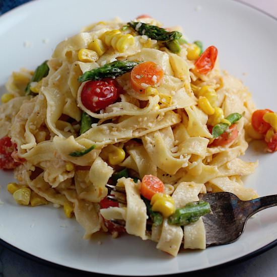 Roasted Vegetable Pasta Primavera