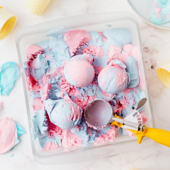 Cotton Candy Ice Cream