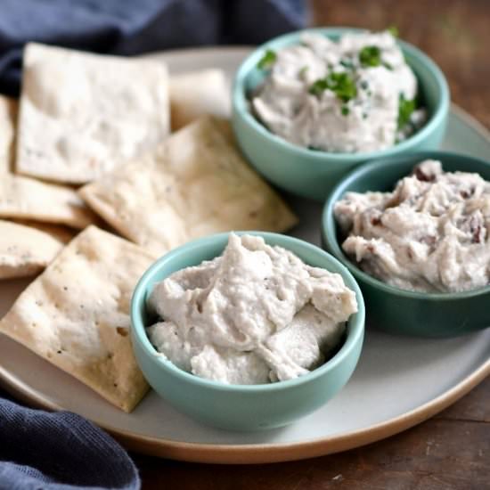 Miso cultured cashew cheese