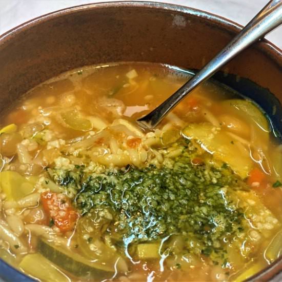 Minestrone di verdure