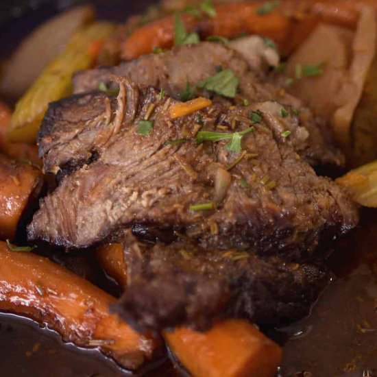 Oven Baked Chuck Roast