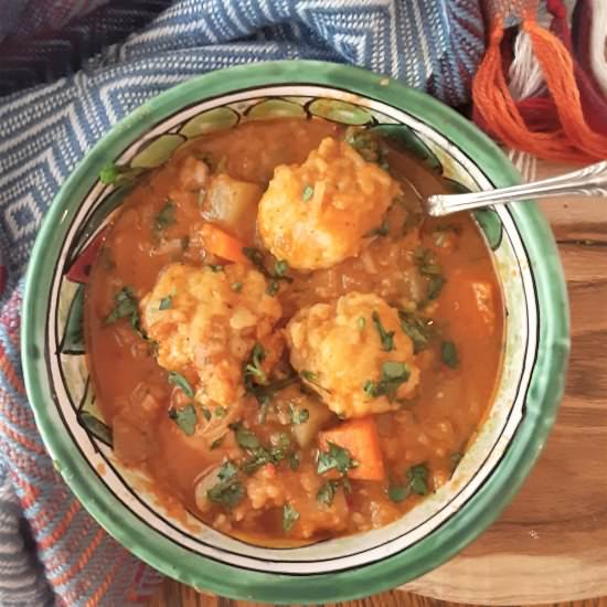 Shrimp Albóndigas