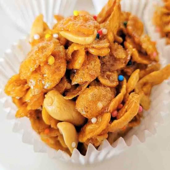 Golden Syrup Cornflake Cakes