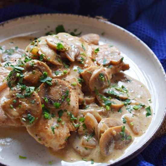 Turkey & Mushrooms