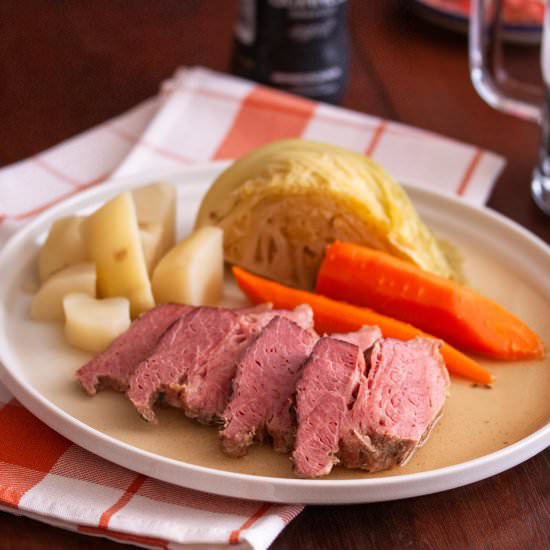 Corned Beef with Horseradish Sauce
