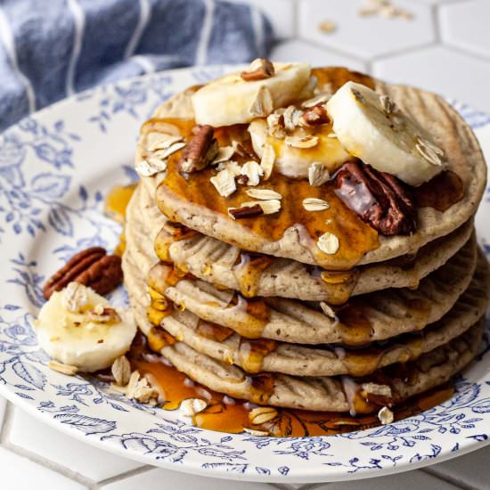 Oat Flour Pancakes