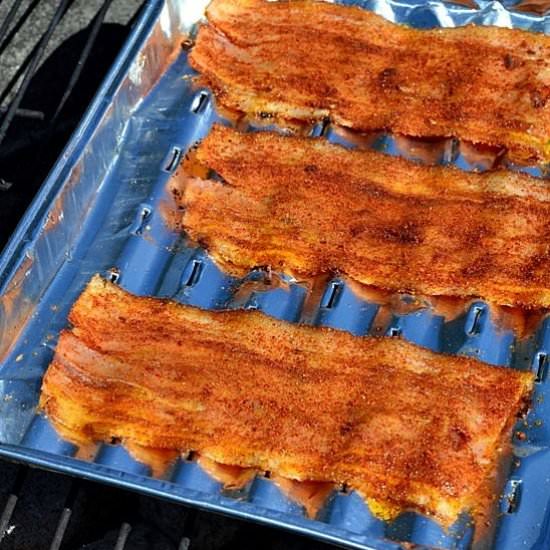 Grilled bacon
