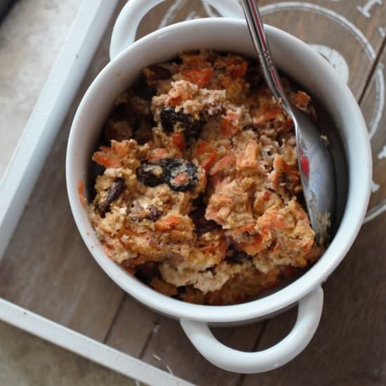 Carrot Cake Baked Oats
