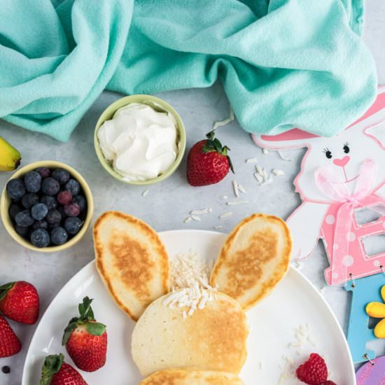 Bunny Butt Pancakes
