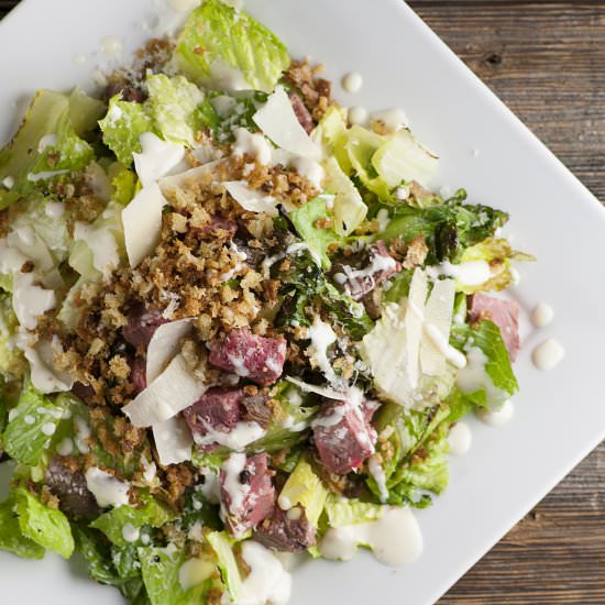 The Best Steak Caesar Salad!