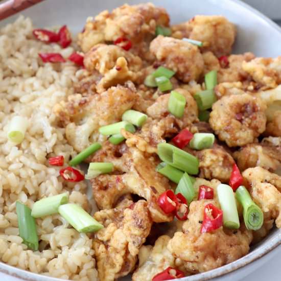 General Tso’s Cauliflower