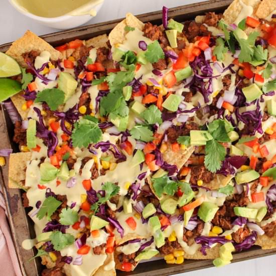 Loaded Vegan Nachos