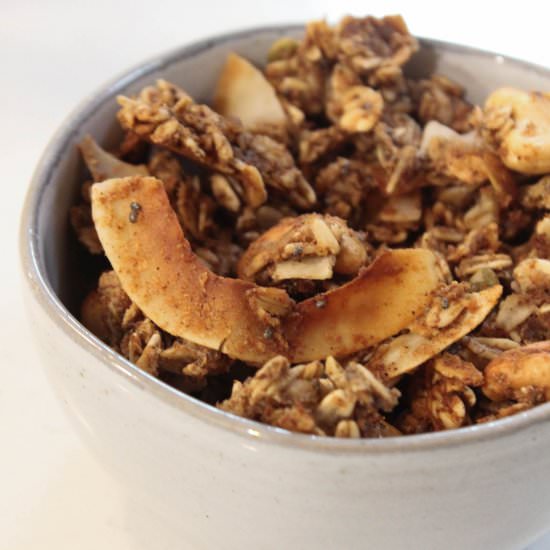 Cashew Oat Pulp Granola
