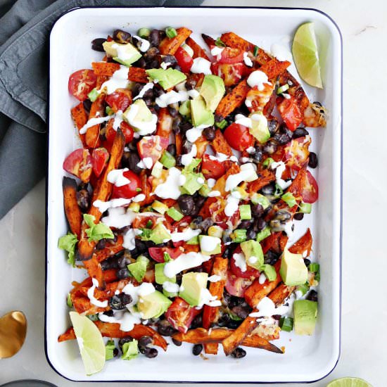 Loaded Sweet Potato Fries