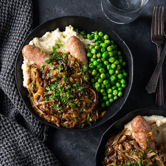Bangers and Mash