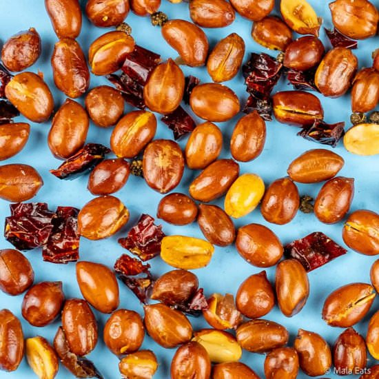 CHINESE SPICY FRIED PEANUTS