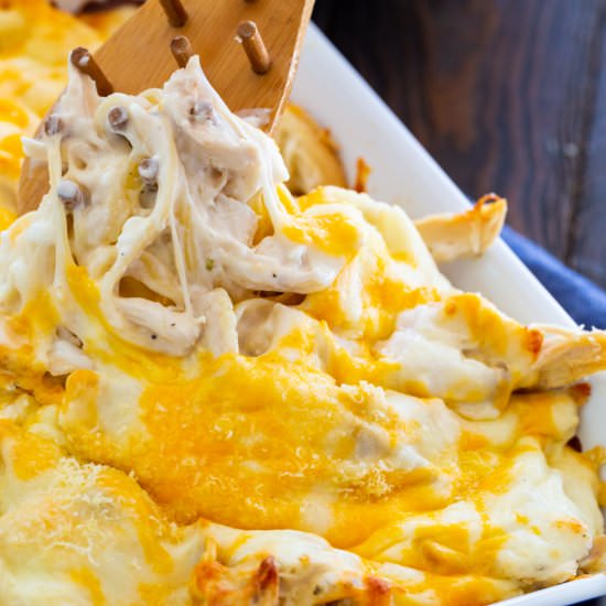 Million Dollar Chicken Alfredo