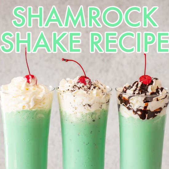 Shamrock Shake Recipe