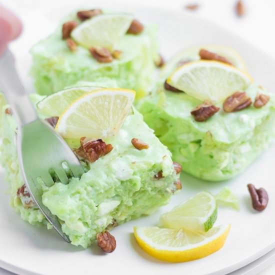 Luby’s Congeal Lime Jello Salad