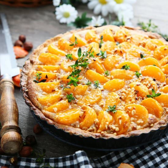 Hazelnut and Clementine Frangipane