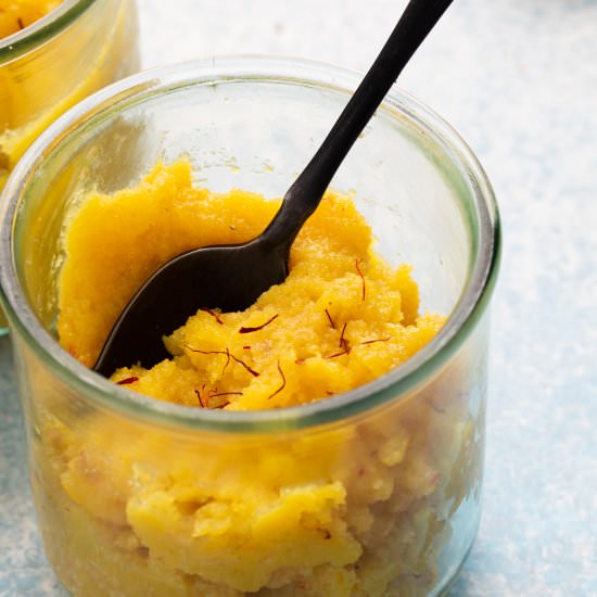Almond Halwa with Almond Flour