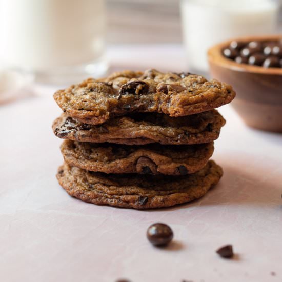 Espresso Chocolate Chip Cookies