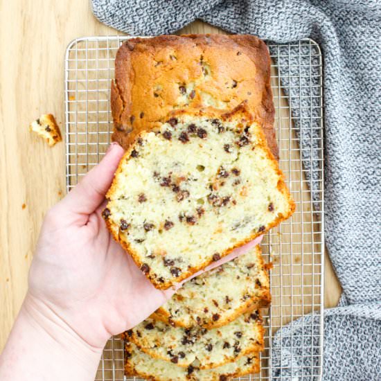 Chocolate Chip Pound Cake Recipe