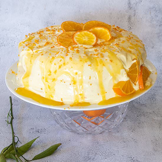 Gluten-Free Layered Orange Cake