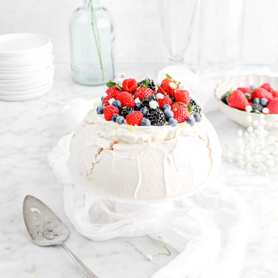 Homemade Pavlova