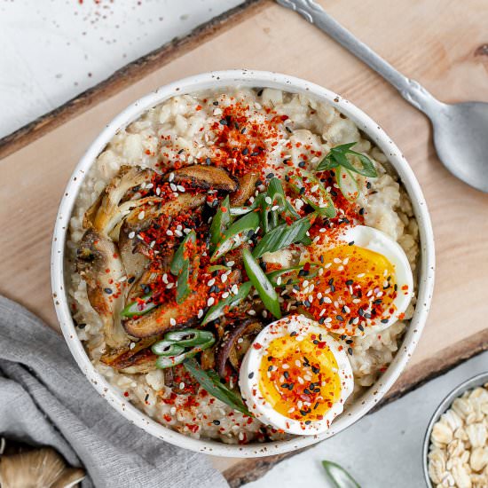 Savory Miso Oatmeal