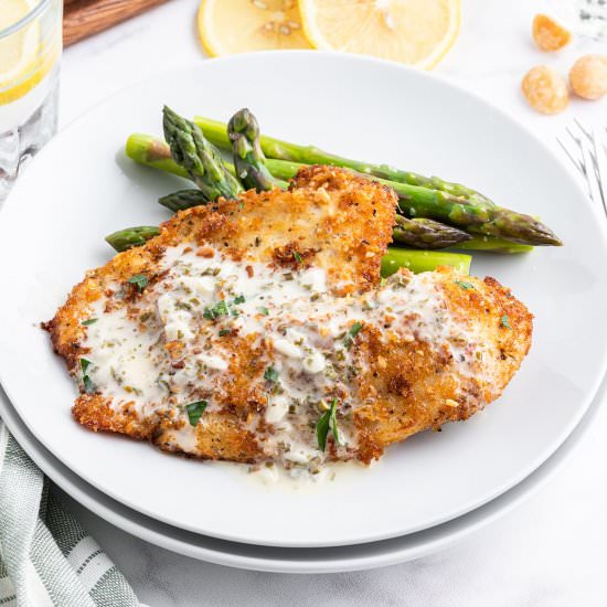 Macadamia Nut Crusted Tilapia
