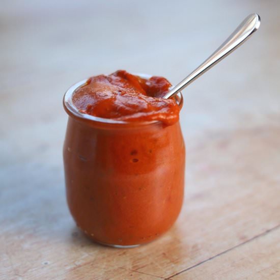 CREAMY ROASTED RED PEPPER SAUCE