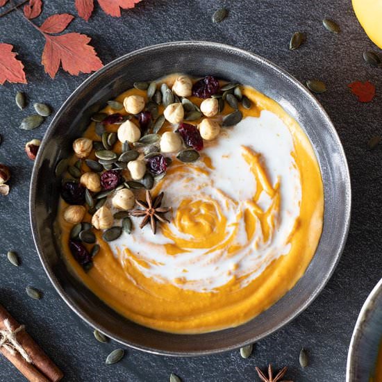 Creamy Pumpkin Soup (Vegan)