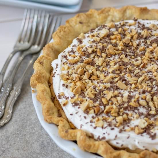 Peanut Butter and Chocolate Pie