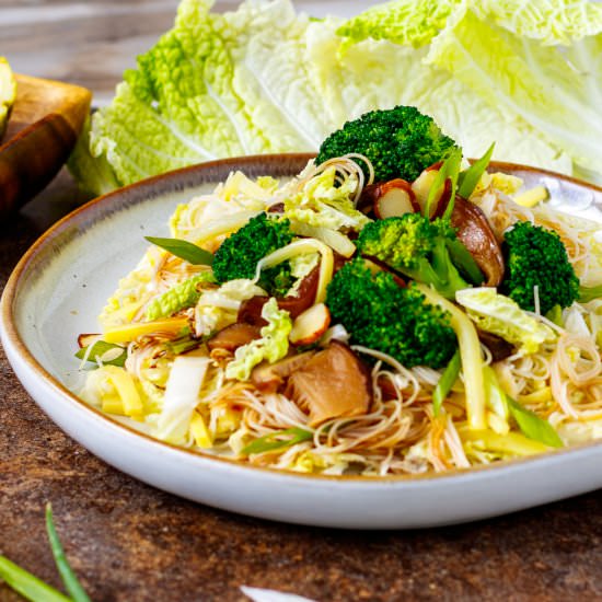 Cold Vegetable Mei Fun Noodles